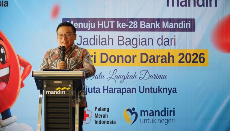 Regional CEO Bank Mandiri Region XII Antonius Budi Setiawan