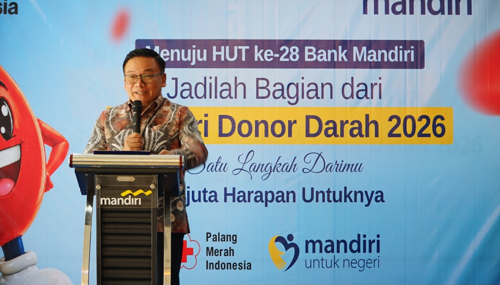 Regional CEO Bank Mandiri Region XII Antonius Budi Setiawan